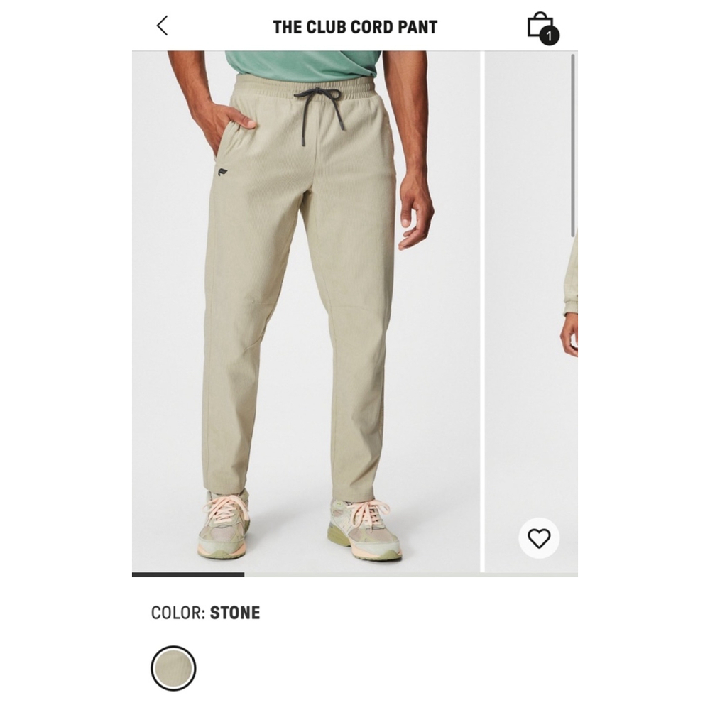 Fabletics ‘Club Cord’ Corduroy Pants